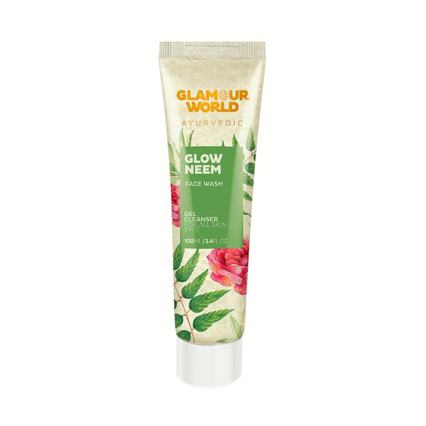 Glamour World Ayurvedic Glow Neem Face Wash - 100 ml