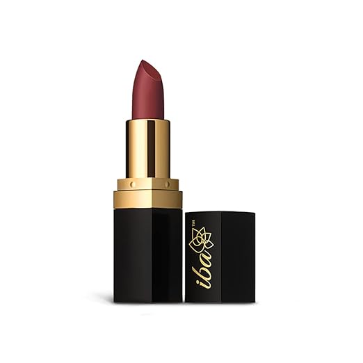 Iba Long Stay Matte Lipstick Shade M01 Deep Mauve -  4 gms