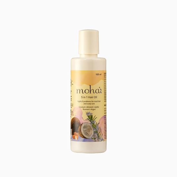 Moha 5 In 1 Hair Oil For Hair Growth - 100 ml