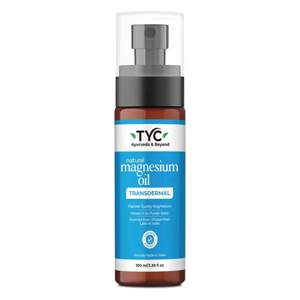 TYC-Trust Your Choice Natural Magnesium Oil Mist Spray, Muscle Relaxant, Reduces Fatigue, Relieves Foot Tension, Helps in Better Sleep, For Men and Women 