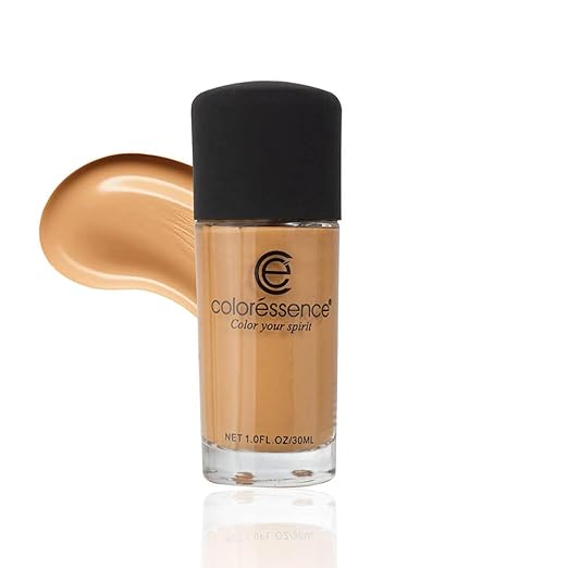 Coloressence Liquid Foundation Deep Coverage Dark Beige - 30 ml