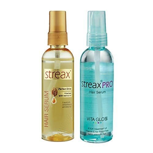 Streax Vitagloss Serum & Vitalized Serum Combo