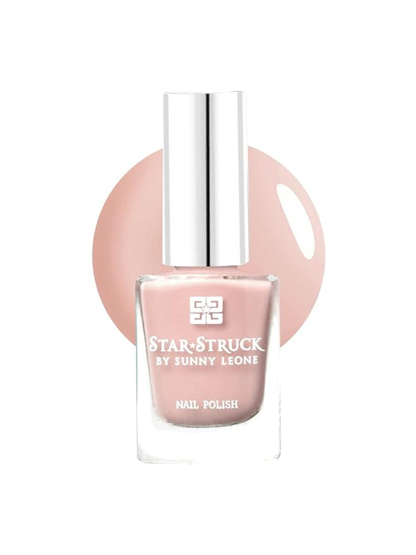 Starstruck By Sunny Leone Glossy Finish Nail Polish Bare Me - 8 ml