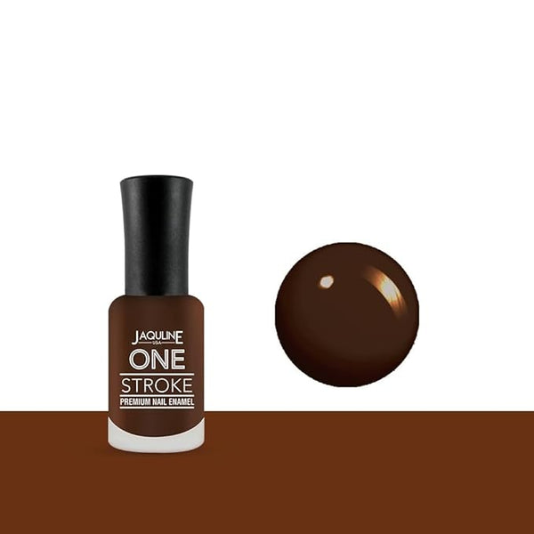 Jaquline USA One Stroke Nail Paint Hot Fudge - 8 ml