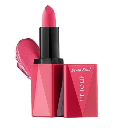 Seven Seas Lip To Lip Matte Lipstick Chestnut Rose - 3.8 gms