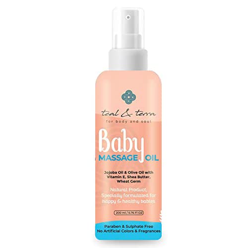 Teal & Terra Nourishing Baby Massage Oil - 200 Ml