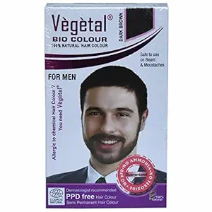 Vegetal Bio Colour Dark Brown - 25 gms