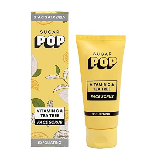 Sugar Pop Vitamin C & Tea Tree Face Scrub - 80 ml