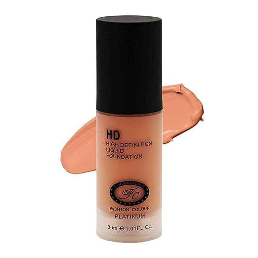 Fashion Colour High Definition Platinum Foundation Matte Finish Oil Shade 03 - 30 ml