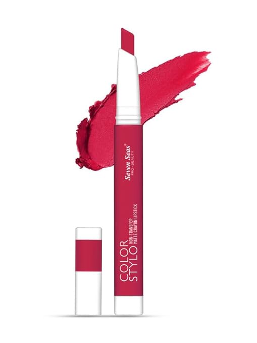 Seven Seas Color Stylo Crayon Lipstick Pink Jam - 2.5 gms