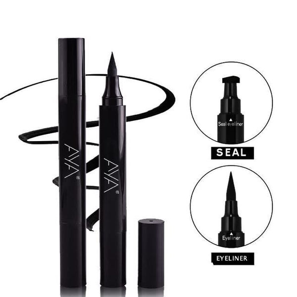 Aya Pen and Winged Stamp Dual Eyeliner - 3.5 ml