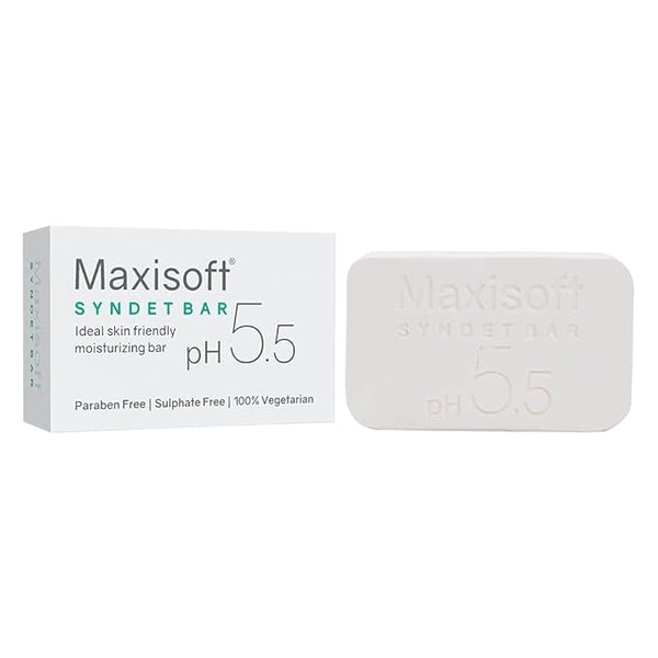 Maxisoft Syndet Bar for Cleansing & Moisturizing - 75 Gms