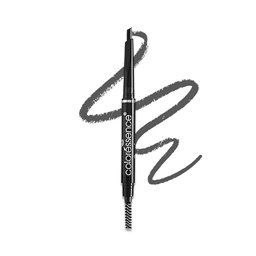 Coloressence 2 In 1 Dual Function Brow Filling Pencil Grey - 0.25 gms