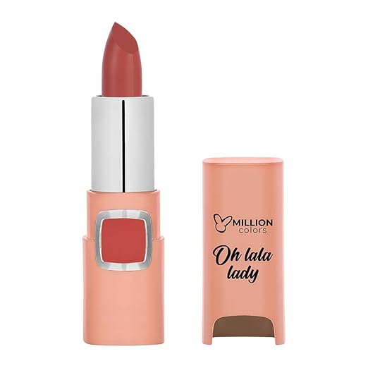 Million Colors Oh Lala Lady Bullet Lipstick Terra Cotta 16 - 3.5 gms