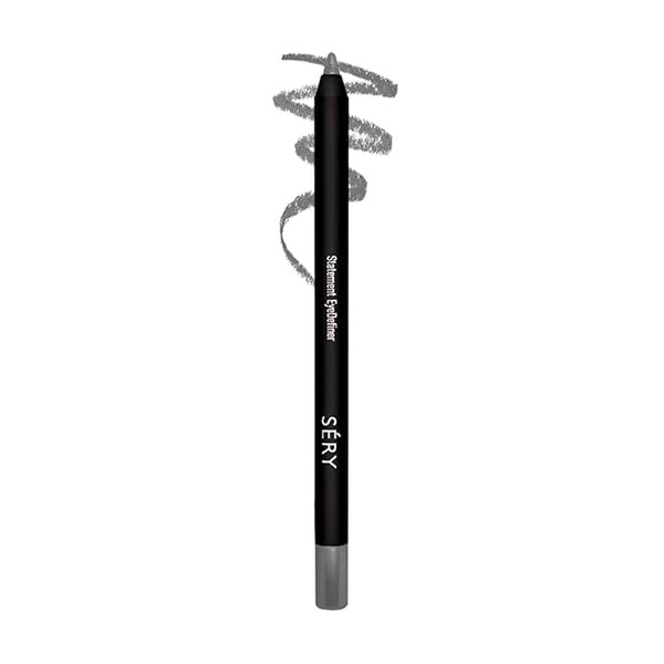Sery Statement Eye Pencil Silver Shine Shimmery Finish EP 08 - 6 gms