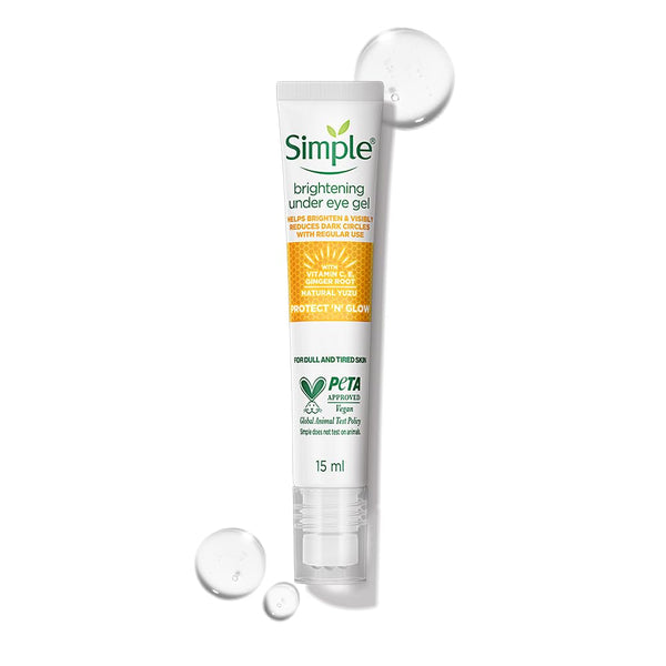 Simple Protect N Glow Vitamin C Brightening Under Eye Gel - 15 ml