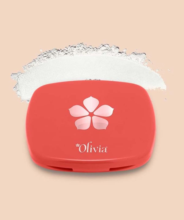 Olivia Weightless Matte Finish Compact Powder 05 White Candy - 10 gms