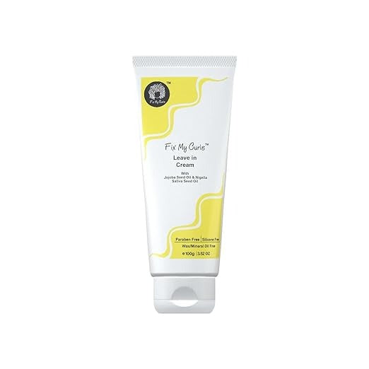 Fix My Curls Leave In Cream Enriched with Jojoba Oil - 100 gms