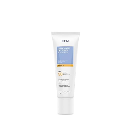 Re' Equil Ultra Matte Dry Touch Sunscreen Gel - 50 gms