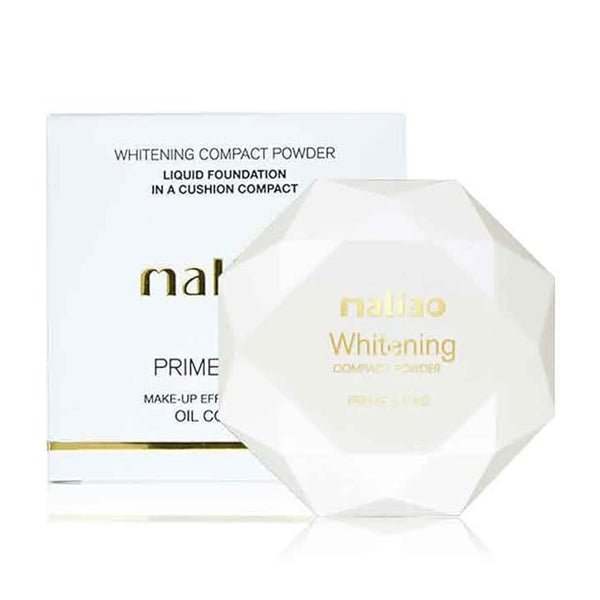 Maliao Prime & Fine Oil Control Whitening Compact Powder - 100 gms