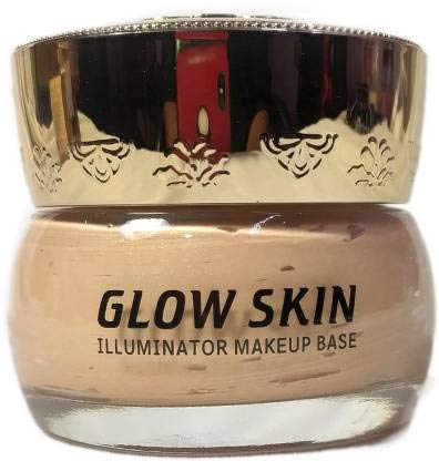 Maliao Glow Skin Illuminator Makeup Base Gold - 50 gms