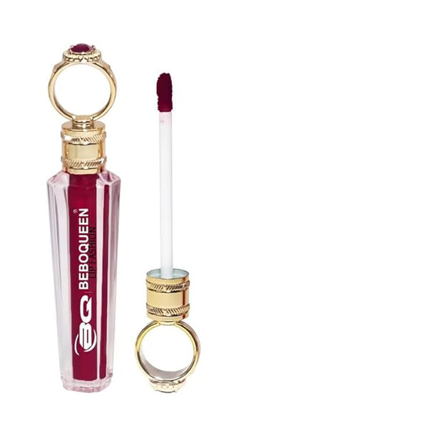 Bebo Queen  Long Lasting Matte Ring Shape Lipstick Maroon - 50 gms