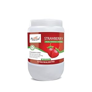 Beeone Strawberry Massage Cream - 900 ml