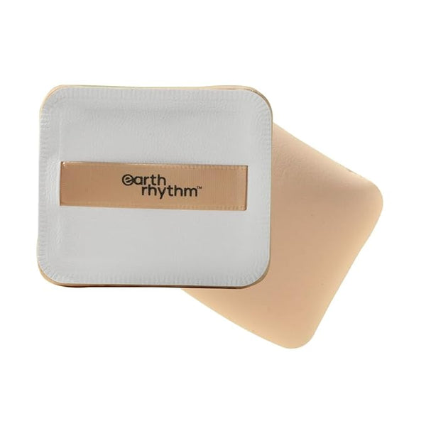 Earth Rhythm Beauty Makeup Powder Puff(Square) - 3.1 gms