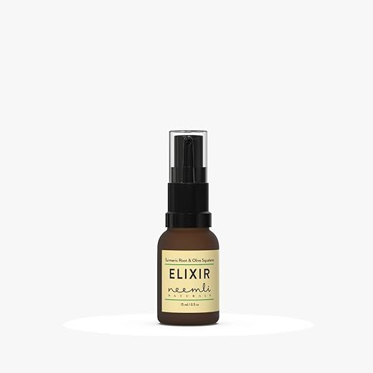 Neemli Naturals Turmeric Root & Olive Squalane Elixir Facial Oil - 15 ...