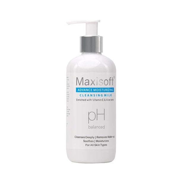 Maxisoft Advance Moisturizing Cleansing Milk | Long Lasting Moisturizer for Body & Face - 300 Ml