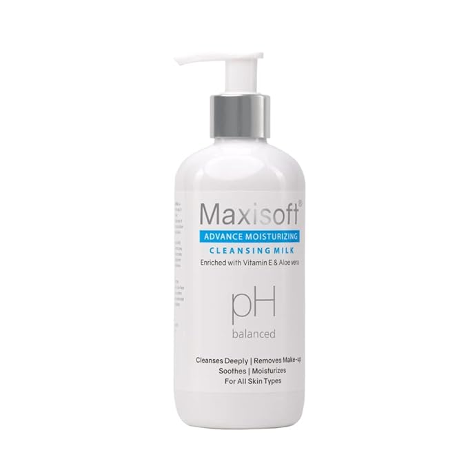 Maxisoft Advance Moisturizing Cleansing Milk | Long Lasting Moisturizer for Body & Face - 300 Ml