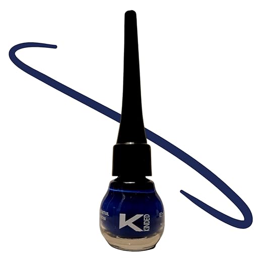 Kinded Eye Liner Liquid Waterproof Colour Royal Blue - 5 ml