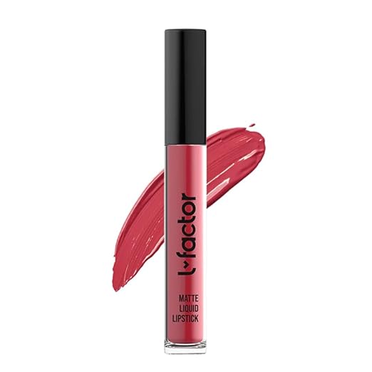 L Factor New York Matte Trap Liquid Lipstick Peach Nude - 5 ml