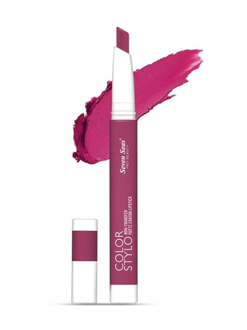 Seven Seas Color Stylo Crayon Lipstick Plum Kiss - 2.5 gms