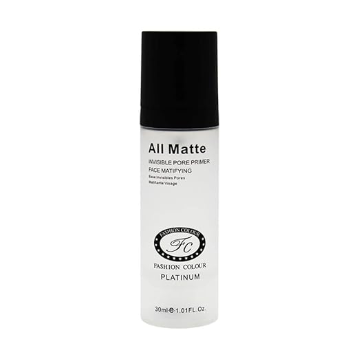 Fashion Colour Platinum All Matte Invisible Pore Primer - 30 ml