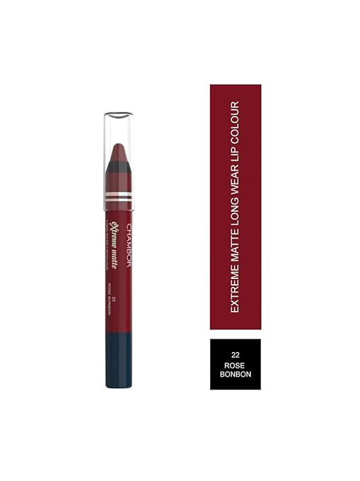 Chambor Les Meringue Extreme Matte Long Wear Lip Colour - Rose Bonbon - 2.8 gms