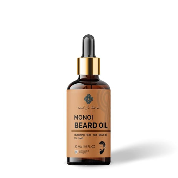 Teal & Terra Monoi Beard Oil for Men - 30 Ml