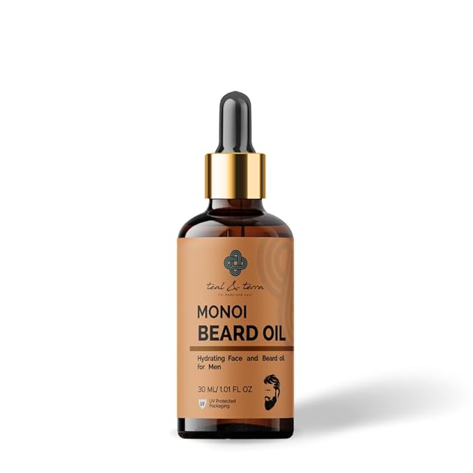 Teal & Terra Monoi Beard Oil for Men - 30 Ml