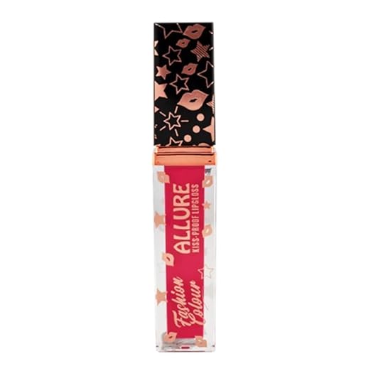 Fashion Colour Platinum Allure Kiss Proof Lip Gloss Drama Pink - 6 ml