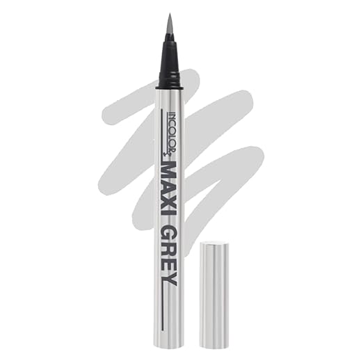 Incolor Ic058 Maxi Long Lasting Smudge Proof Sketch Pen Eyeliner Grey - 2 gms