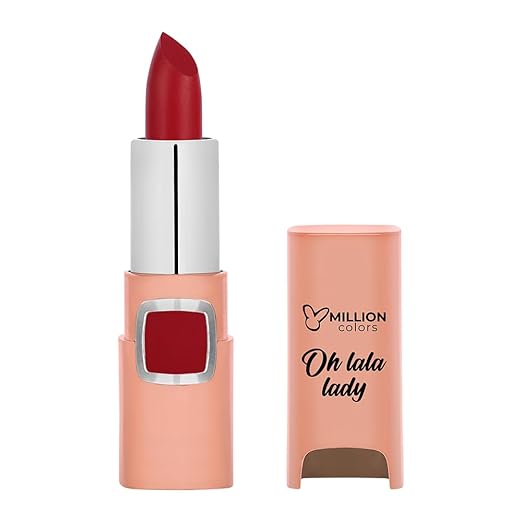 Million Colors Oh Lala Lady Bullet Lipstick Red Velvet 21 - 3.5 gms