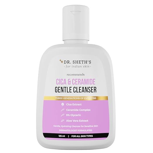 Dr. Sheth’s Cica & Ceramide Gentle Cleanser - 125 ml