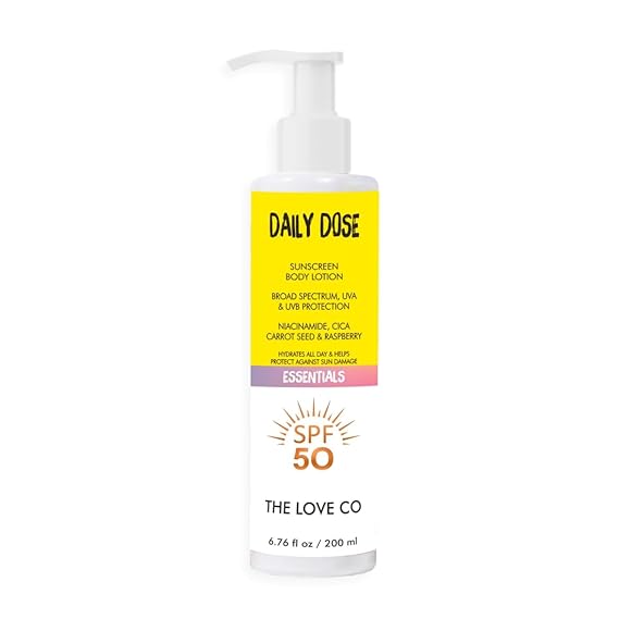 The Love Co Sunscreen Body Lotion Spf 50 - 200 ml