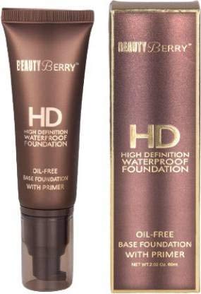 Beauty Berry Hd Foundation Foundation Natural Blush - 60 ml