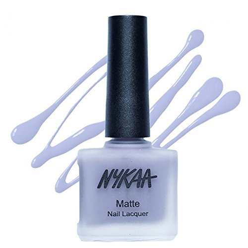 Nykaa Matte Nail Enamel Blueberry Frosting Shade 16 - 9 ml