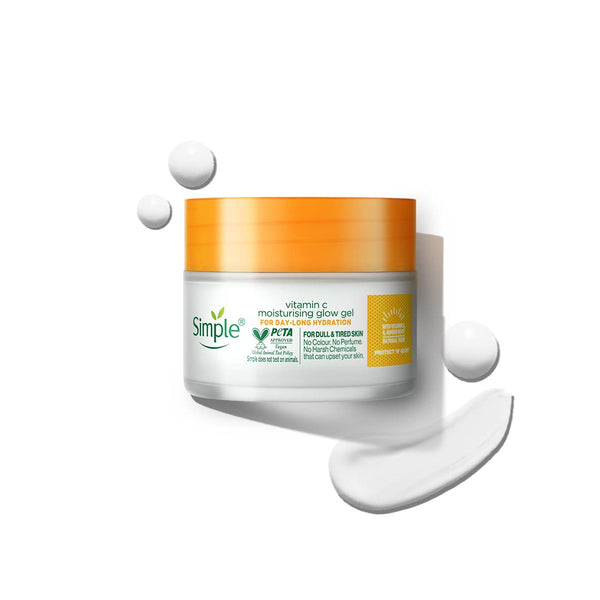 Simple Protect N Glow Vitamin C Moisturising Glow Gel - 40 gms