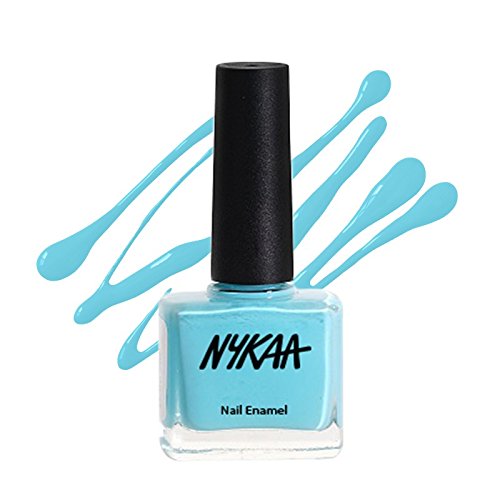 Nykaa Pastel Nail Enamel - Blue Lime Slush 66 - 9 ml