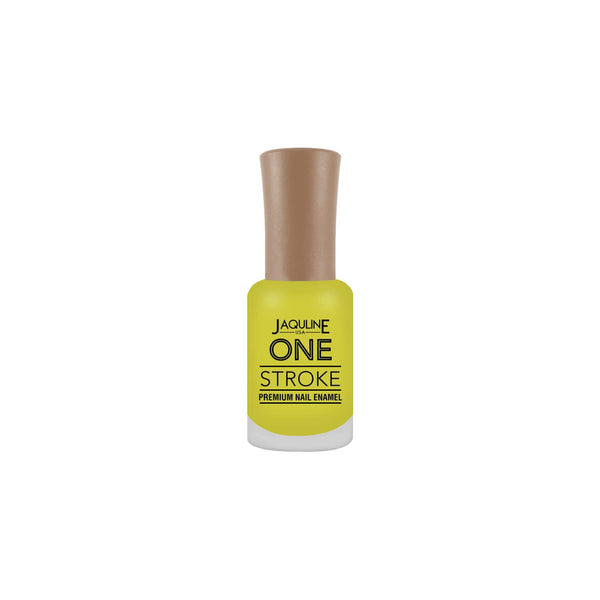 Jaquline USA One Stroke Premium Nail Enamel One Stroke Limen Lemon - 8 ml