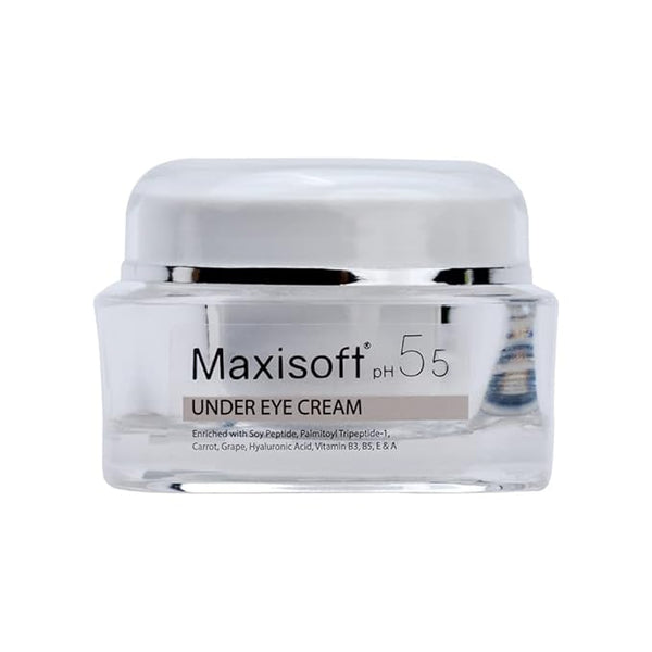 Maxisoft Under Eye Cream for Dark Circles, Eye Puffiness, Fine Lines & Wrinkles - 30 Gms