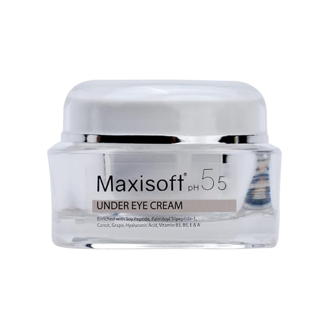Maxisoft Under Eye Cream for Dark Circles, Eye Puffiness, Fine Lines & Wrinkles - 30 Gms